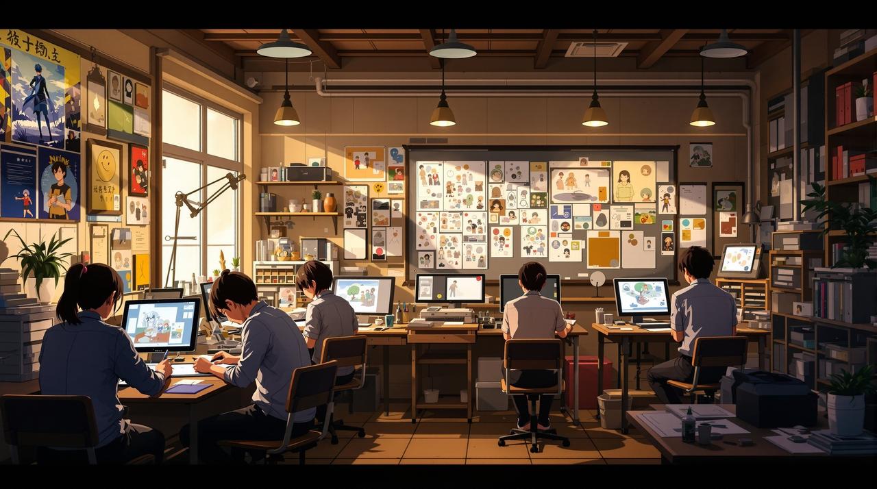 从零开始的动漫制作:揭秘日本动画制作流程 - 里番动漫在线播放资讯